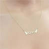 Custom Wings & Name Necklace Jewelry Pendant Necklace