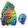 Build Your Own Custom Holographic UV Printing Stickers/Labels Die Cut Hologram PVC Durable Stickers