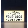 Custom LED Acrylic Light for Business Advertising Company Logo Personalized Signage