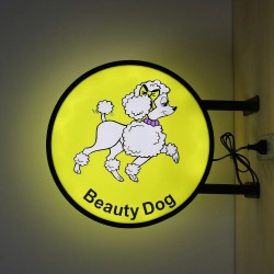 Custom LED Acrylic Light for Business Advertising Company Logo Personalized Signage