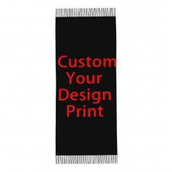 Custom Printed - Your Design Your Logo - Scarf for Warm Wearing