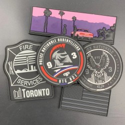 Custom Patches Personalized Logos - Embroidered/PVC/Chenille Badges for Clothing, Caps & Hoodies