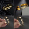 Customized Bangle with Personalized Nameplate Bracelet Jewelry