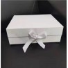 Customized Cardboard Folding Box Bow Gift Box Magnetic Flip Box Packaging