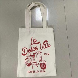 Promotional Personalized Canvas Bags Printed with logo 100pcs/lot Reusable Shopping Cotton Tote Bags Custom Logo Wholesale