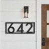 Acrylic Door Signs Letters & Number Custom Modern House Number & Address Signs