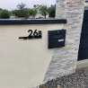 Acrylic Door Signs Letters & Number Custom Modern House Number & Address Signs