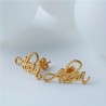 Personalized Named Earrings Jewelry