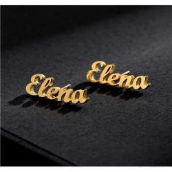 1 Pair Custom Name Personalized Earring Jewelry