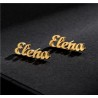 1 Pair Custom Name Personalized Earring Jewelry