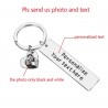 Personalized Key Chain with Customized Photo Jewelry Accessories