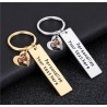 Personalized Key Chain with Customized Photo Jewelry Accessories