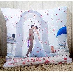 Custom Printed Cushion Cover With Your Favorite Picture or Text Logo Images for Beds, Chairs & Sofas