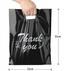 Customized Logo Colored Shopping Bags With Handle