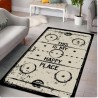 Personalized Custom Printed Rectangle Hockey Rug  3D Printed Floor Mat