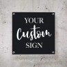 Professional Custom Acrylic UV Printed Logo Business Signage Plaques