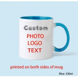 Personalized Any Image/Photo Or Text Printed Mugs - Heat Activated Color Changing Mugs