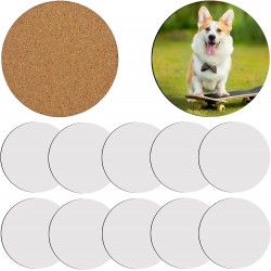 copy of 100 Pieces Square Blank Non-Slip DIY Cup Coasters - DIY Sublimation Transfer Heat Press Printing Crafts