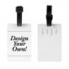 Customize Your Design Luggage Tag for Suitcases, Nags & Hand Luggage - Customized Logo Printed Privacy Cover Name ID Card