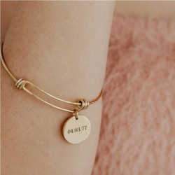 Personalized Custom Carving 1-4 Names Bangles Pendants Bracelet Jewelry