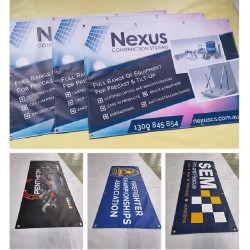 Customized LOGO & Text Indooor/Outdoor Waterproof Advertising Banner/Background Screen