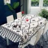 Customized Any of Your Designs/Image/Logo Table Cloth Rectangular Waterproof Party/Wedding/Exhibition Table Cover