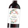 20 Pieces Custom Printed Wine Bottle Labels with Personalized Messages