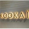 Outdoor 3D Backlit Custom Coffee Shop/Store Logo Signage Maker Front Illuminated Stainless Letters