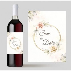 Custom Personalized Wine Labels/Stickers for Special Events - Weddings, Engagements, Birthday Parties etc