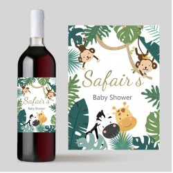 Custom Personalized Wine Labels/Stickers for Special Events - Weddings, Engagements, Birthday Parties etc