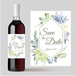 Custom Personalized Wine Labels/Stickers for Special Events - Weddings, Engagements, Birthday Parties etc