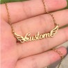 Custom Wings & Name Necklace Jewelry Pendant Necklace